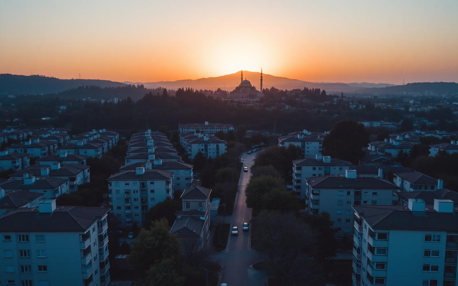 Türkiye'den şehir manzarası